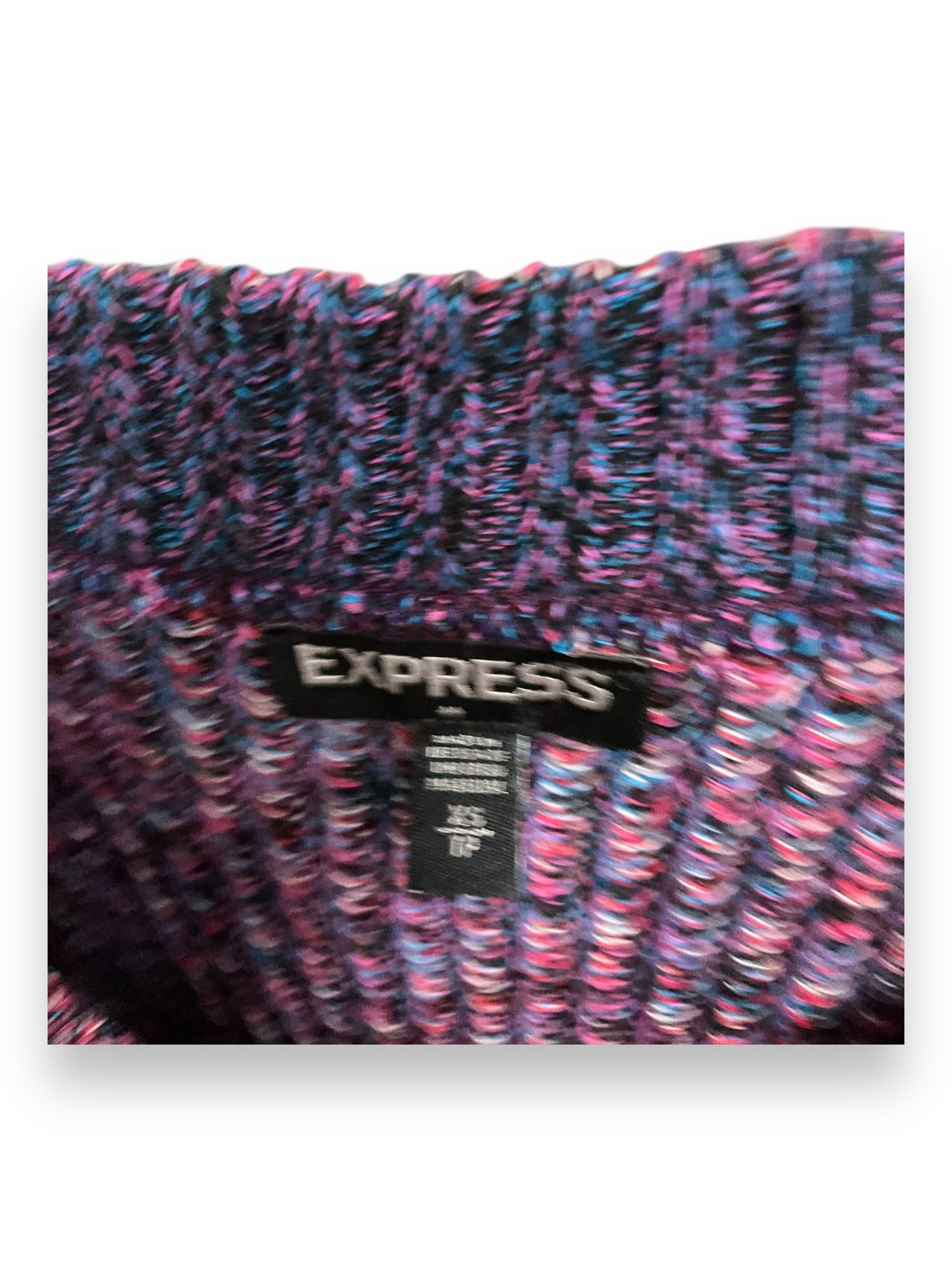 Sweater By Express In Purple, Size: Xs