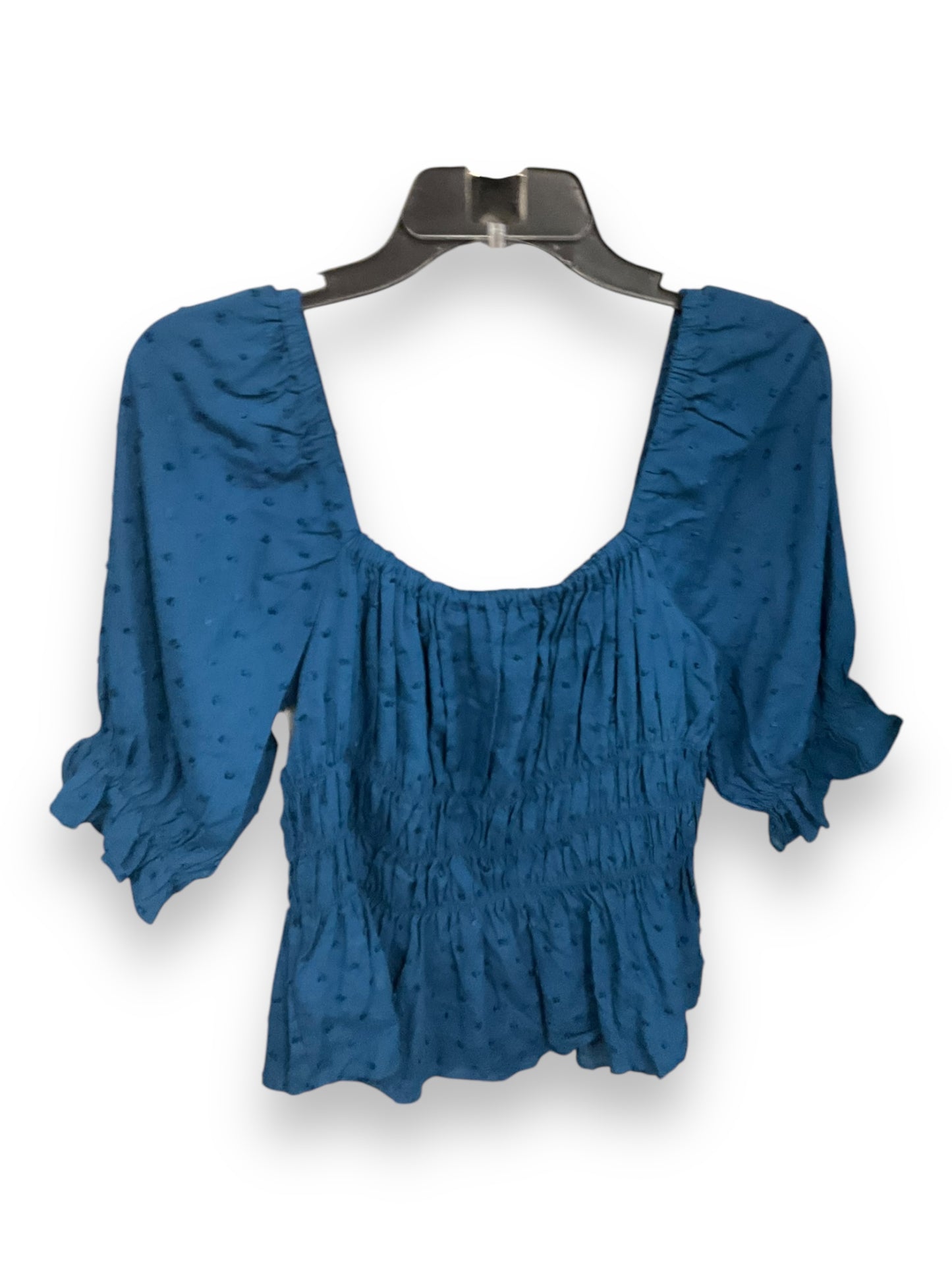 Top 3/4 Sleeve By Clothes Mentor In Teal, Size: M