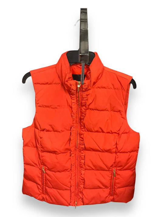 Vest Puffer & Quilted By Talbots In Orange, Size: Lp