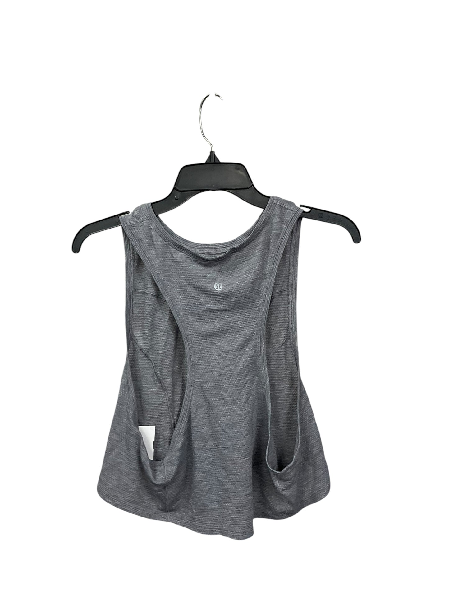 Athletic Tank Top By Lululemon In Grey, Size: S