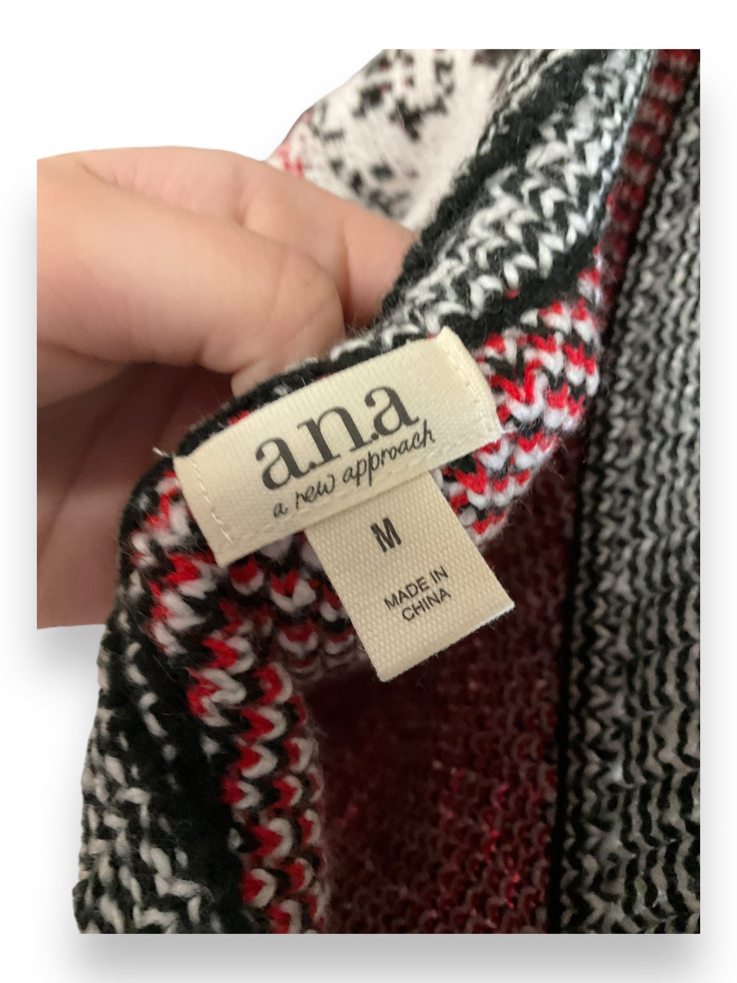 Sweater By Ana In Multi-colored, Size: M