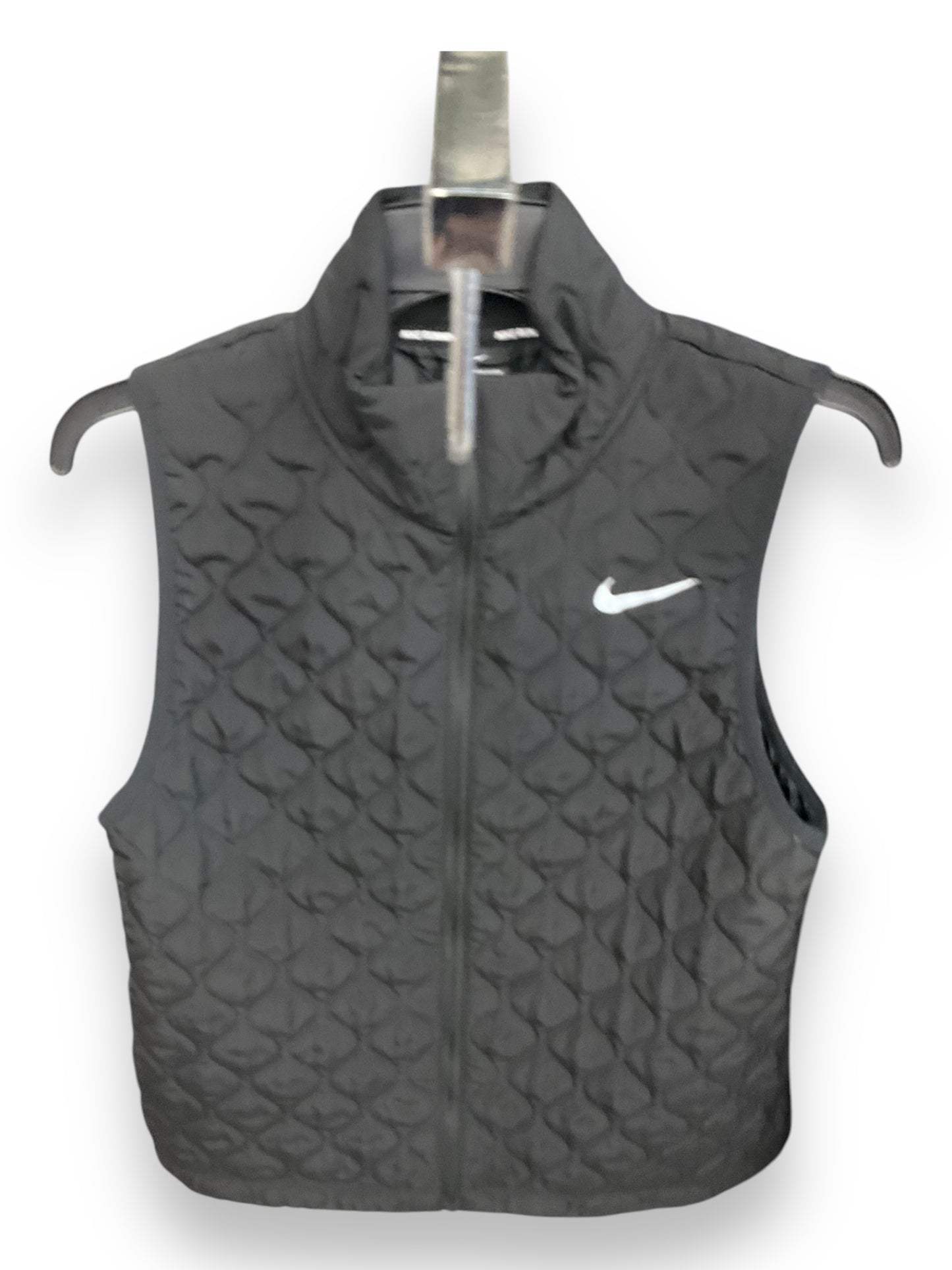 Vest Puffer & Quilted By Nike In Black, Size: S