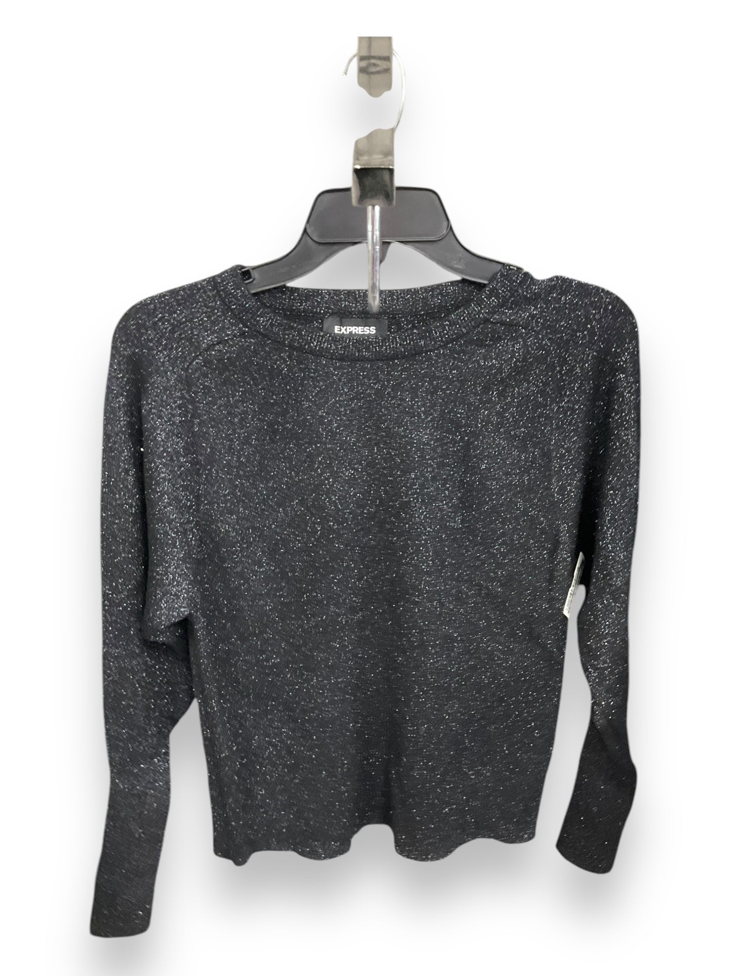 Sweater By Express In Black, Size: Xs