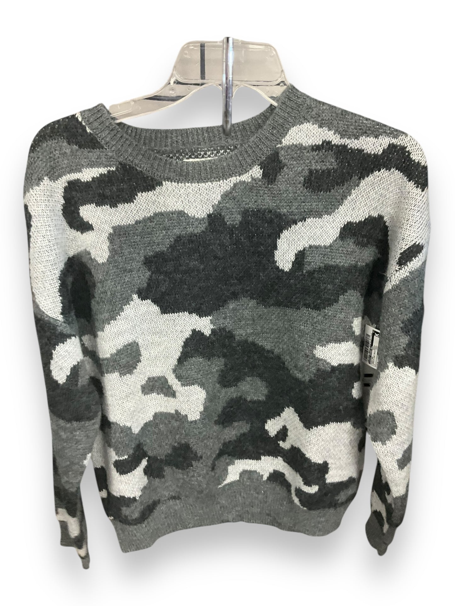 Sweater By Lucky Brand In Camouflage Print, Size: M