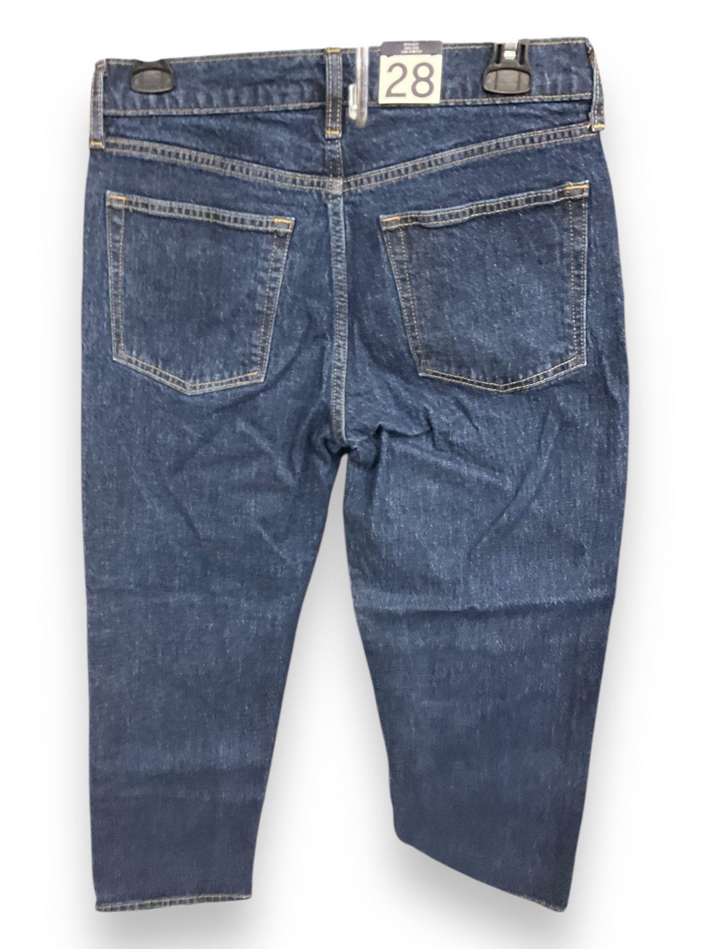 Jeans Straight By Gap In Blue Denim, Size: 6