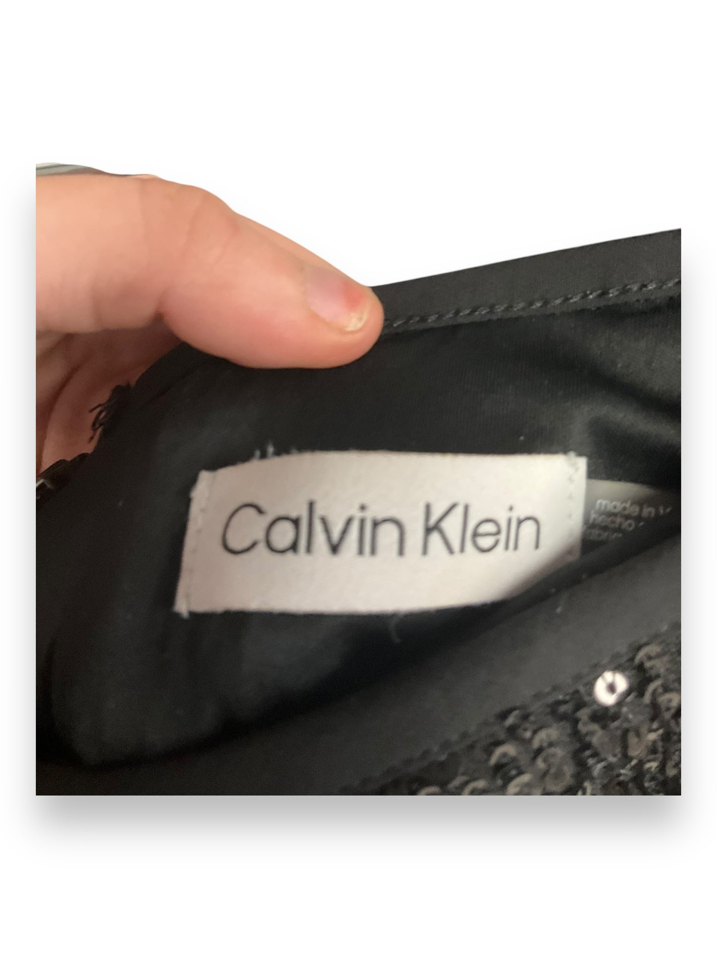 Skirt Mini & Short By Calvin Klein In Black, Size: 12