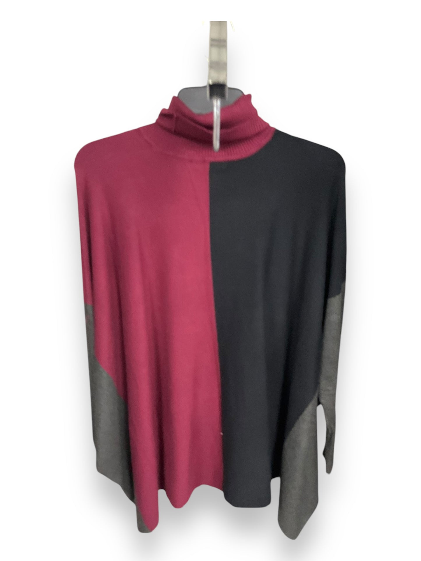 Sweater By Alfani In Black & Purple, Size: S