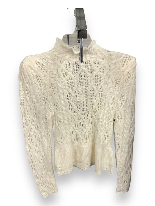 Sweater By Express In Ivory, Size: Xs