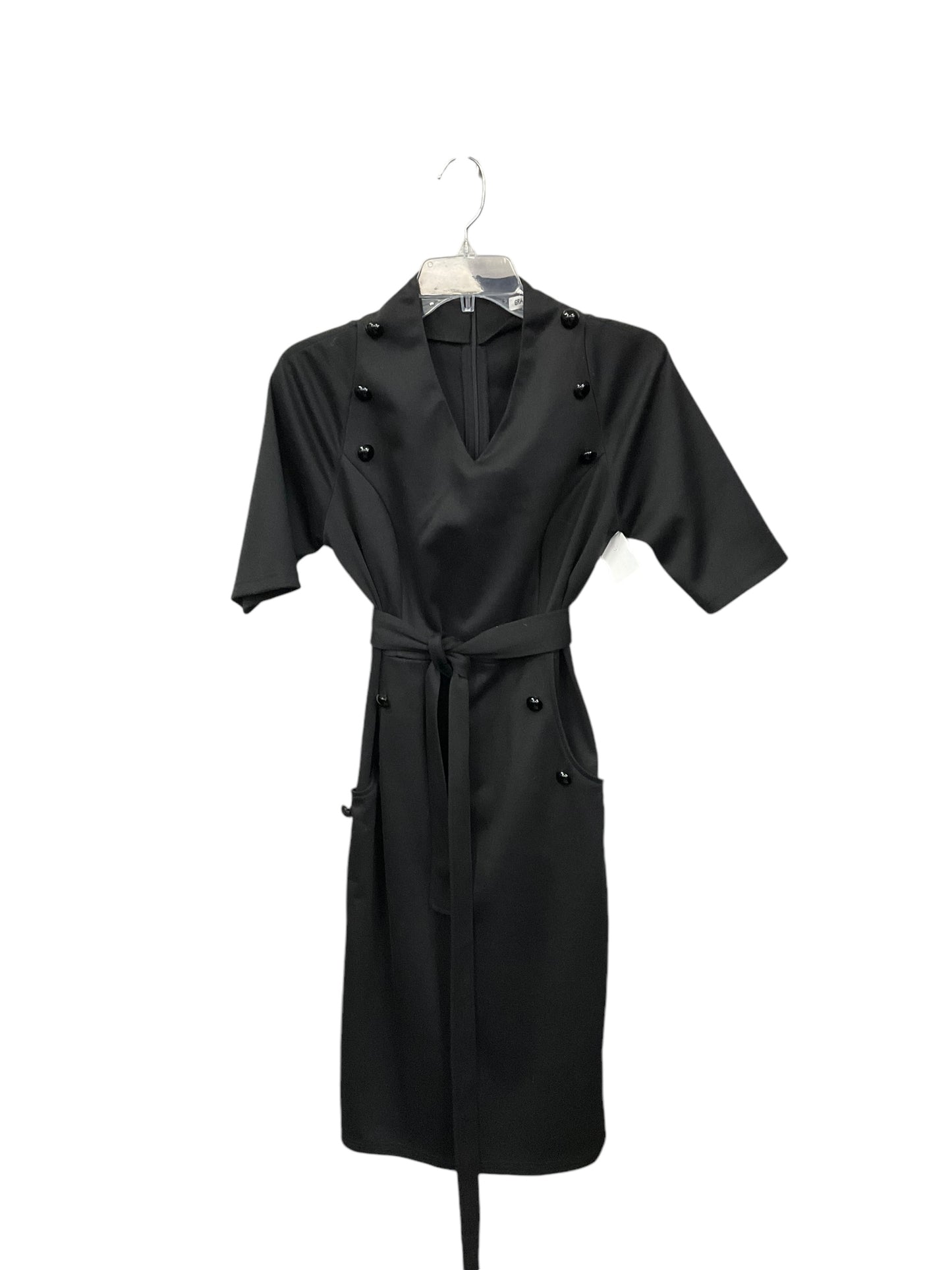 Dress Casual Midi By Grace Karin In Black, Size: L