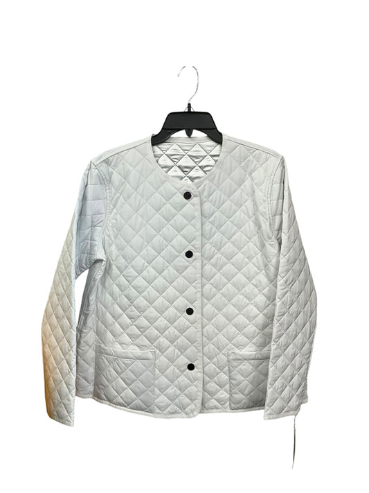 Jacket Puffer & Quilted By Clothes Mentor In White, Size: L