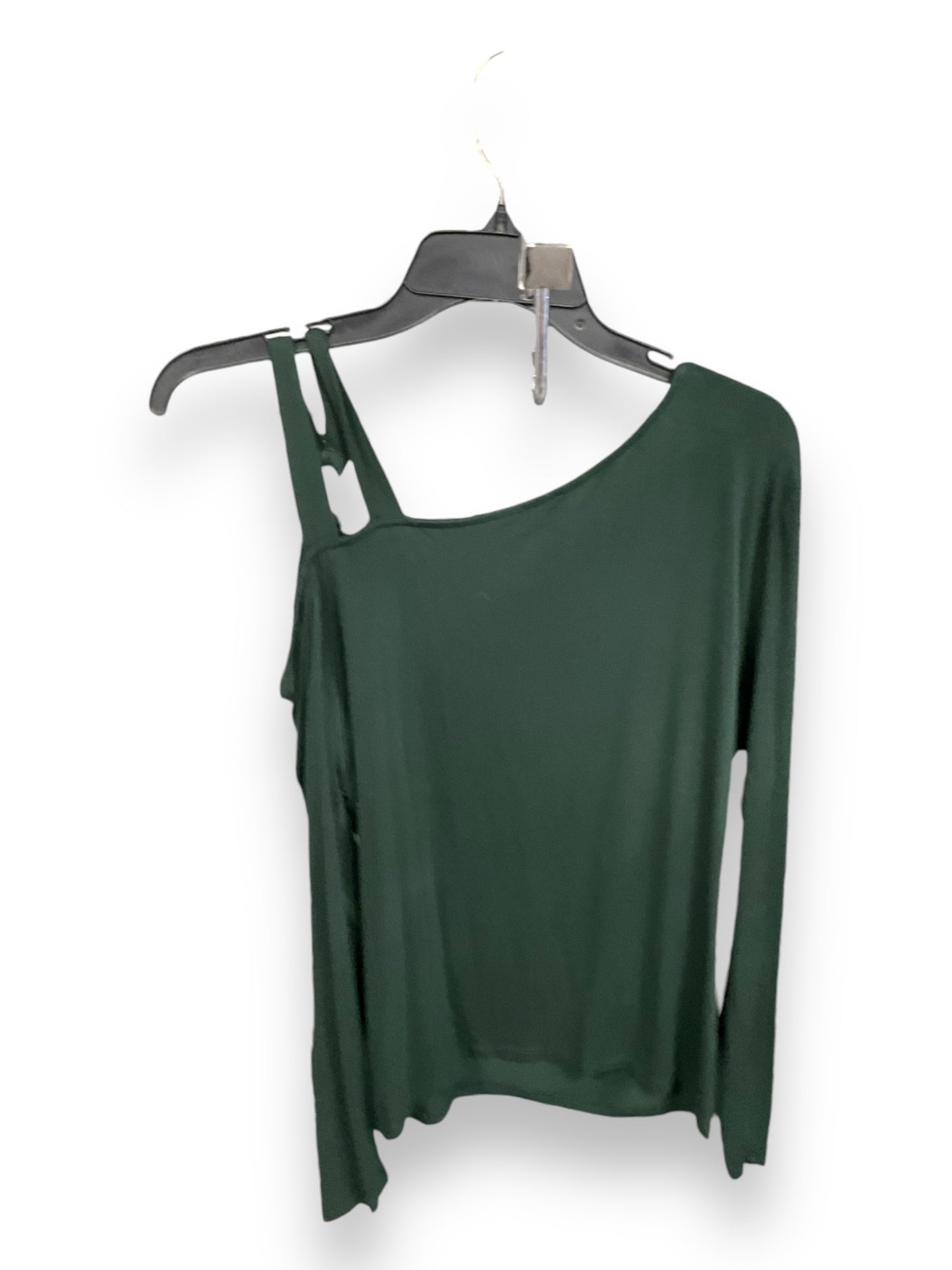 Top Long Sleeve By Vince Camuto In Green, Size: L