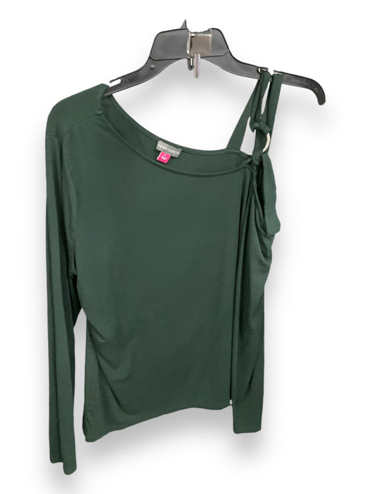 Top Long Sleeve By Vince Camuto In Green, Size: L