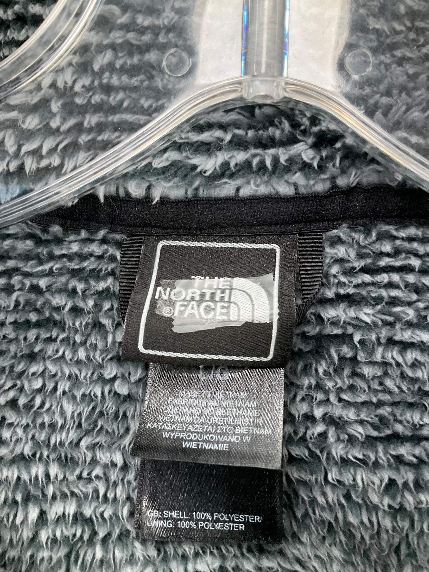 Jacket Faux Fur & Sherpa By The North Face In Grey, Size: L