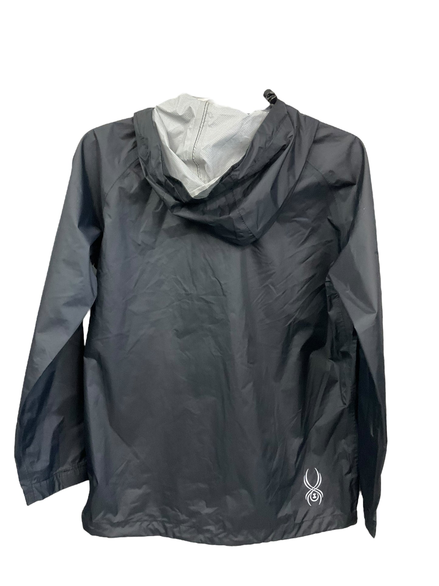 Jacket Windbreaker By Spyder In Black, Size: S