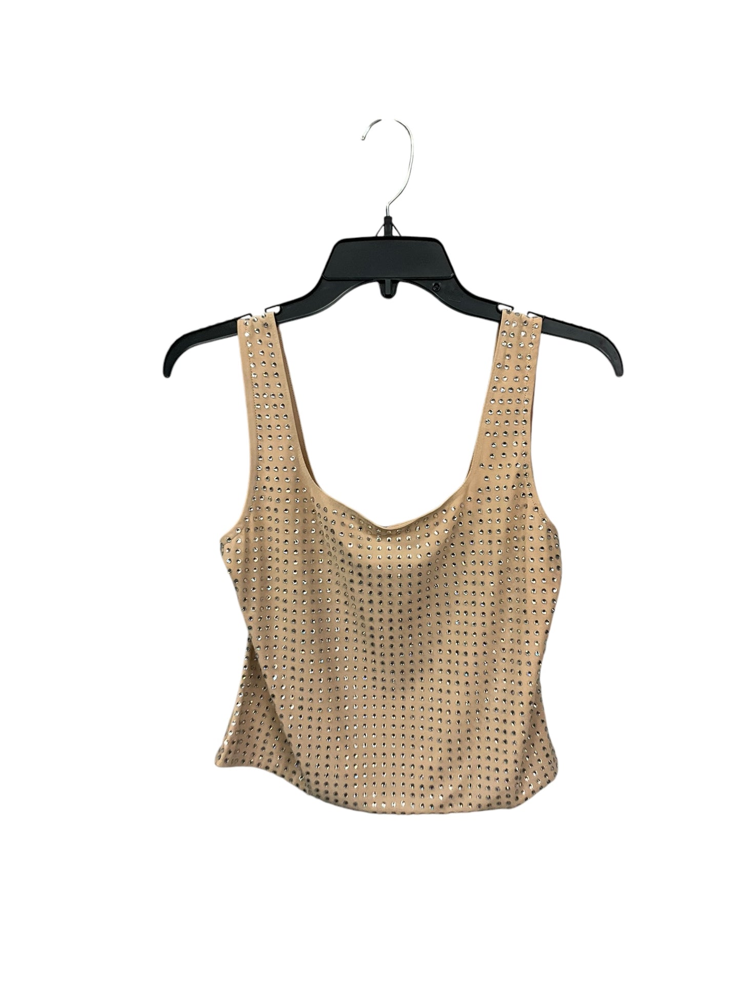 Tank Top By Akira In Tan, Size: Xl