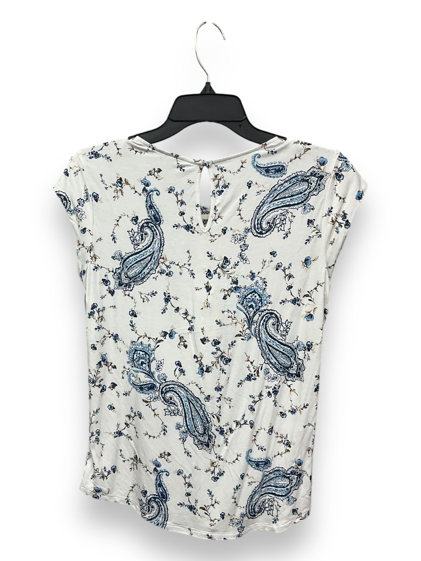 Top Short Sleeve By Daniel Rainn In Floral Print, Size: Sp