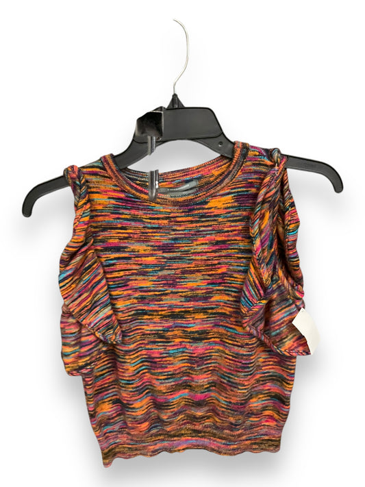 Top Sleeveless By Anthropologie In Multi-colored, Size: Xsp