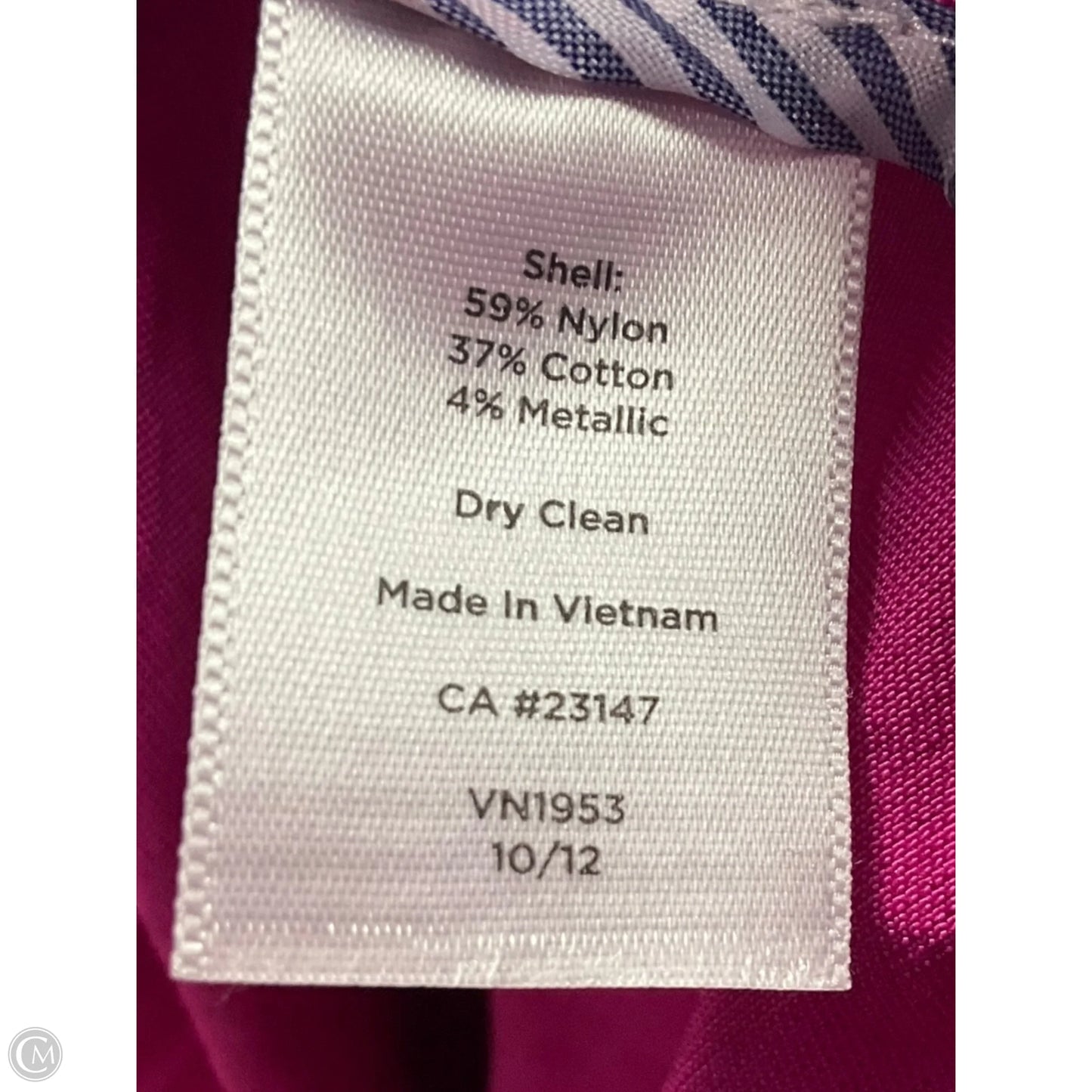 Jacket Other By Talbots In Purple, Size: S