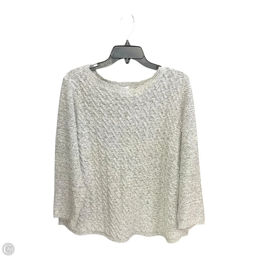 Sweater By J. Jill In Grey, Size: Xl