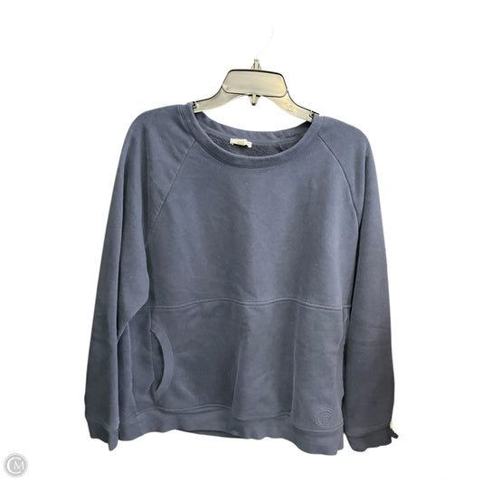 Sweatshirt Crewneck By Talbots In Navy, Size: Xl