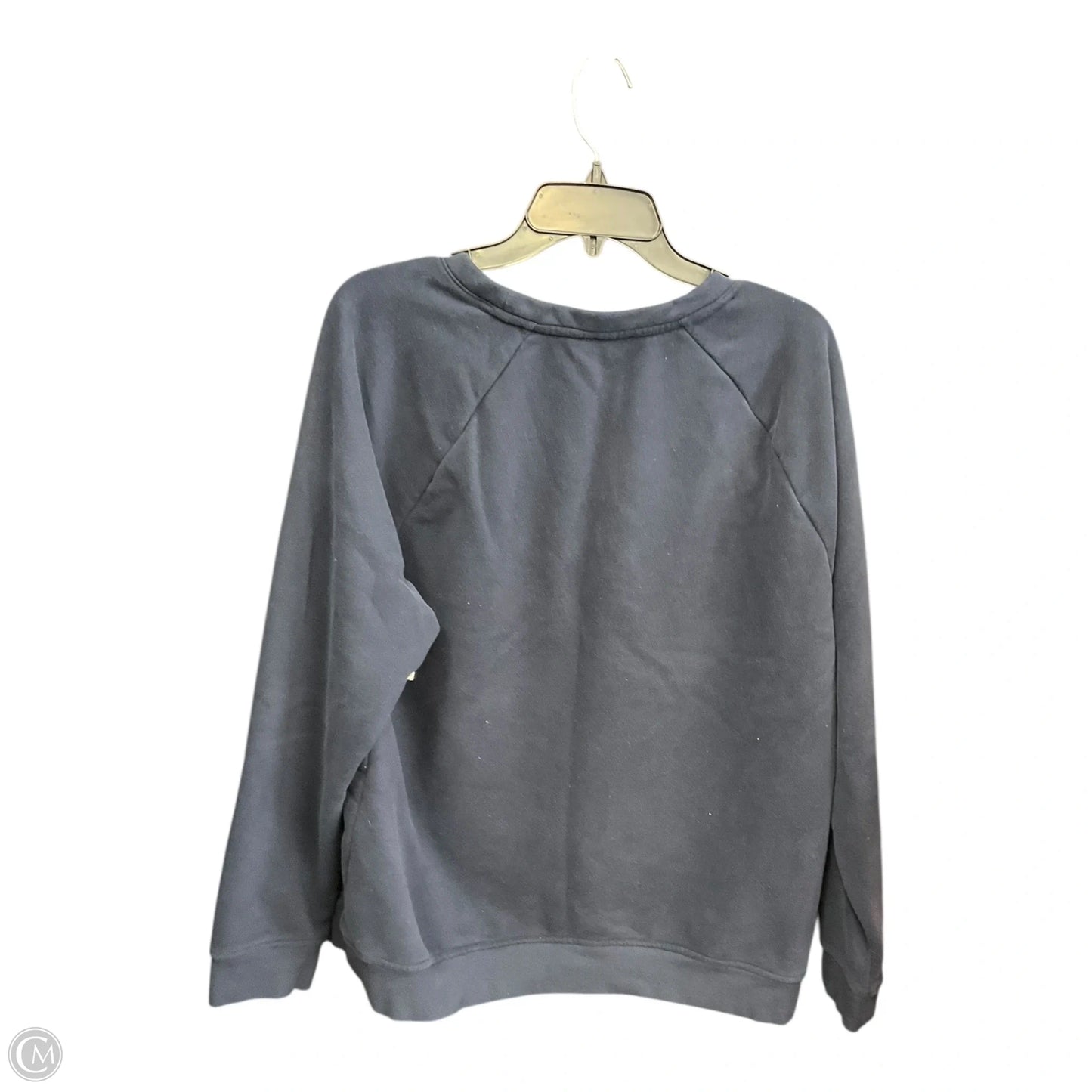 Sweatshirt Crewneck By Talbots In Navy, Size: Xl