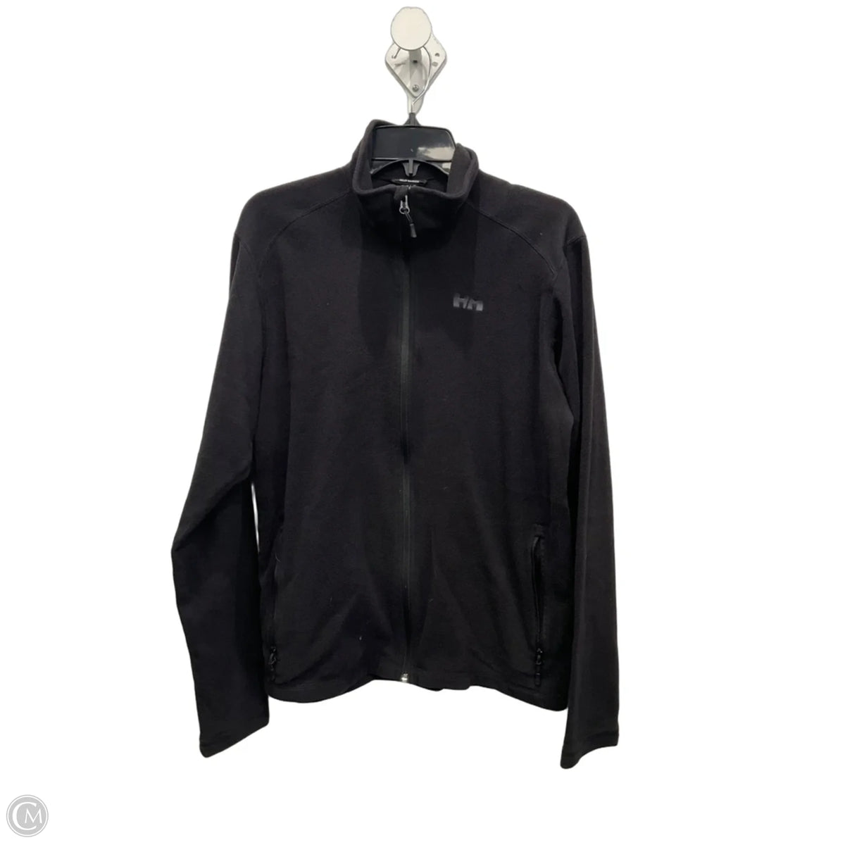 Athletic Jacket By Helly Hansen In Black, Size: L