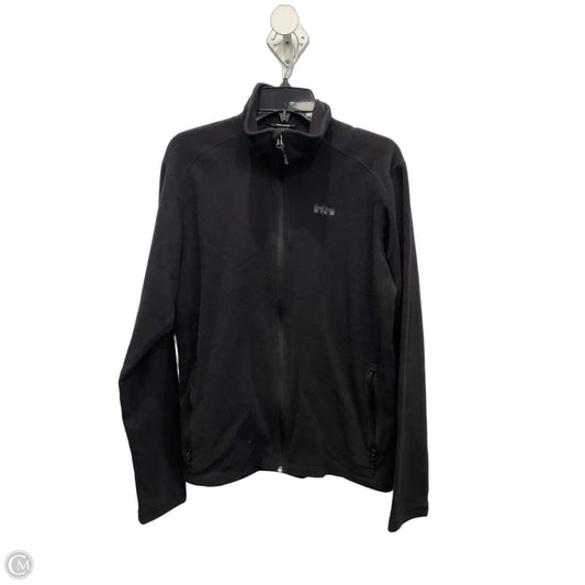 Athletic Jacket By Helly Hansen In Black, Size: L
