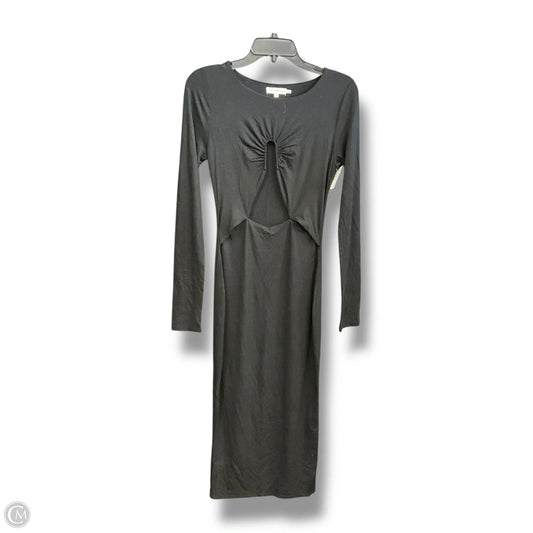 Dress Casual Maxi By Good American In Black, Size: 2