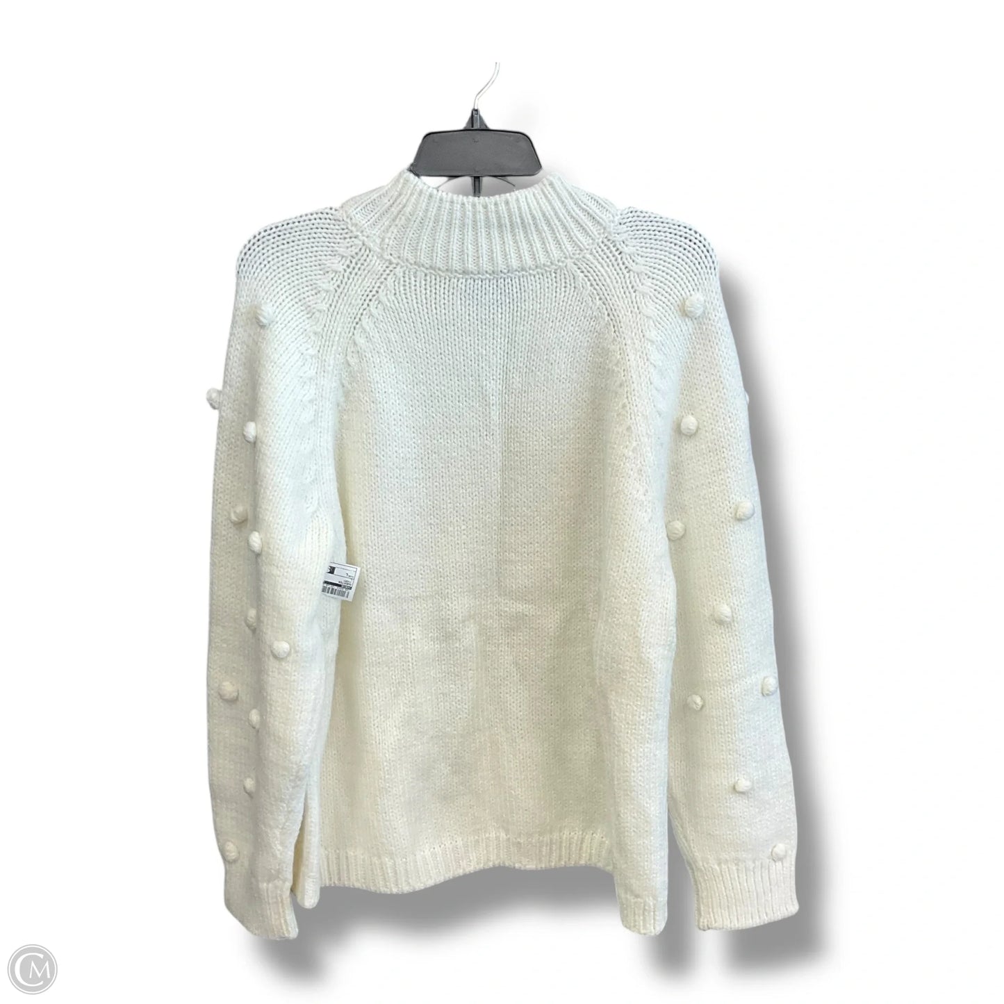 Sweater By Cece In Ivory, Size: L