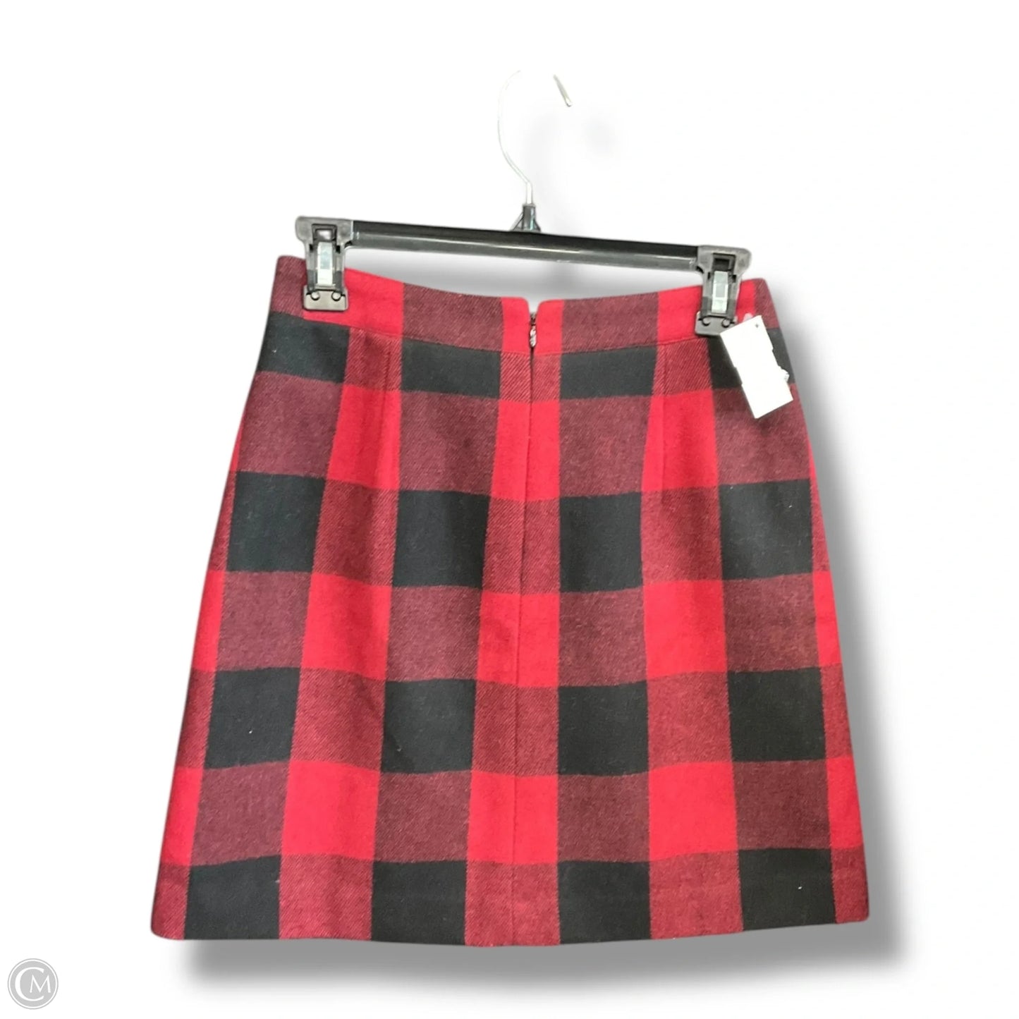 Skirt Midi By J. Crew In Plaid Pattern, Size: Xs