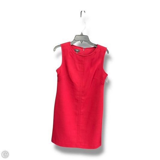 Dress Casual Midi By Talbots In Red, Size: 6p