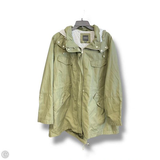 Jacket Utility By Lane Bryant In Green, Size: 22