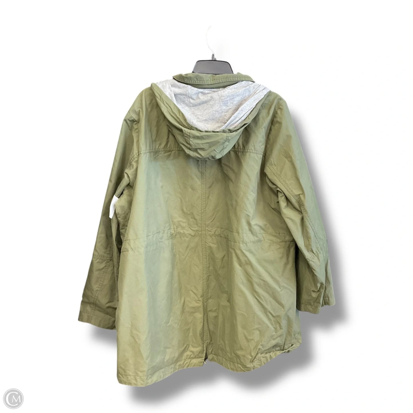 Jacket Utility By Lane Bryant In Green, Size: 22