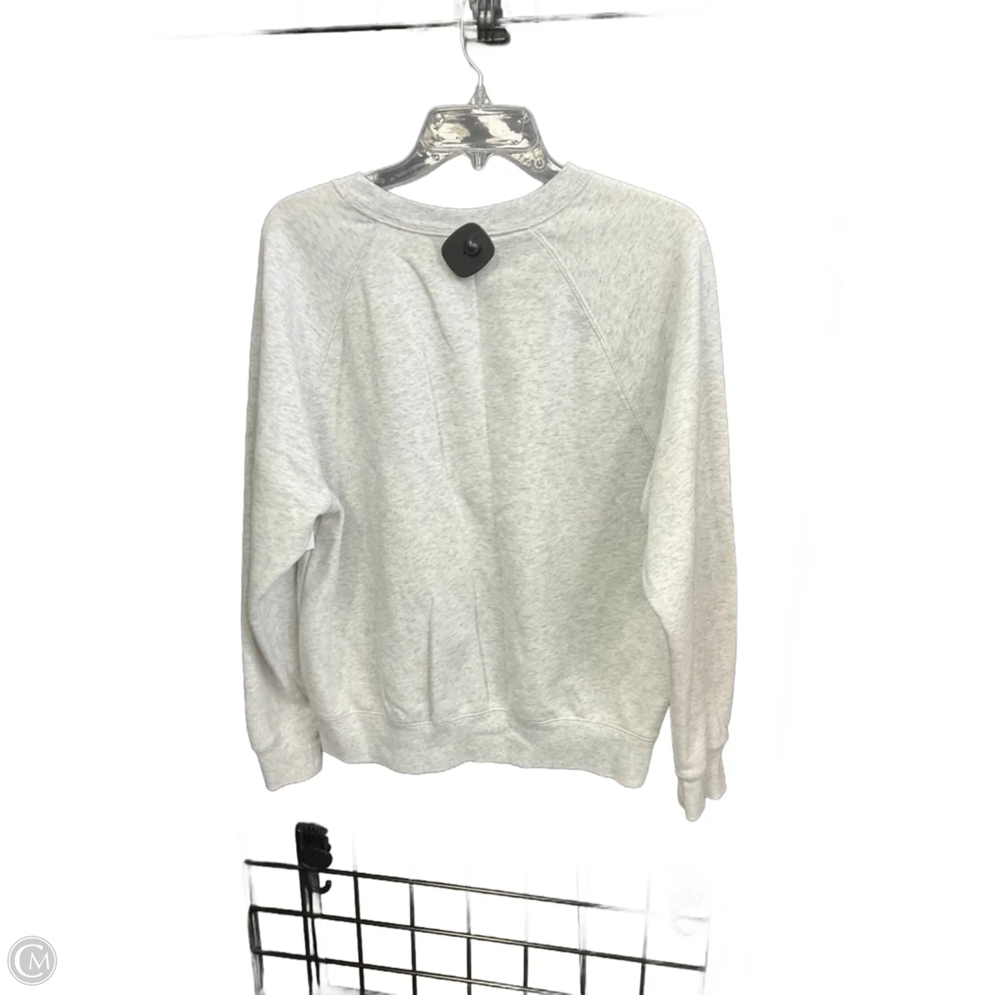 Sweatshirt Crewneck By Old Navy In Grey, Size: L