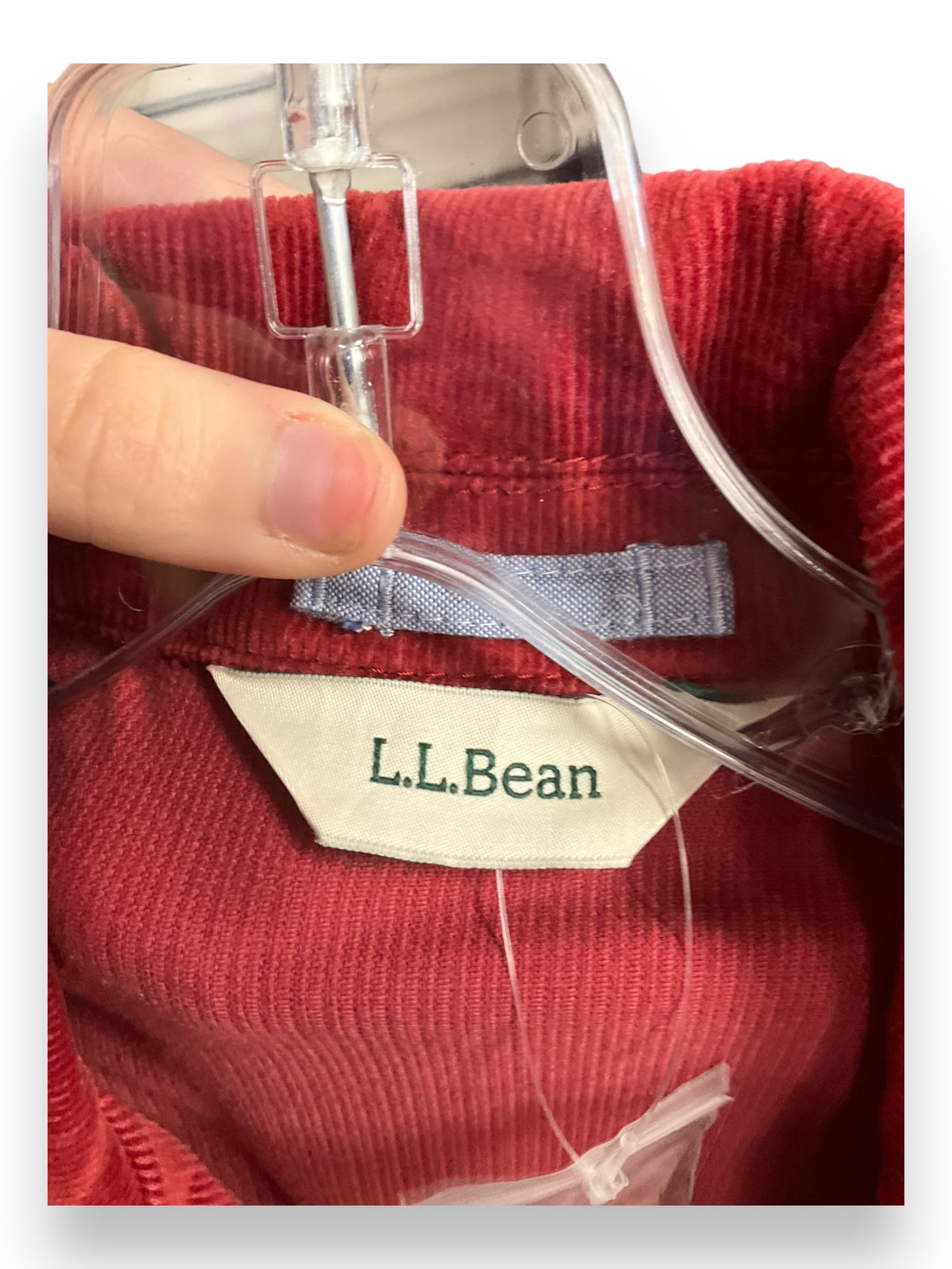 Jacket Other By L.l. Bean In Red, Size: M