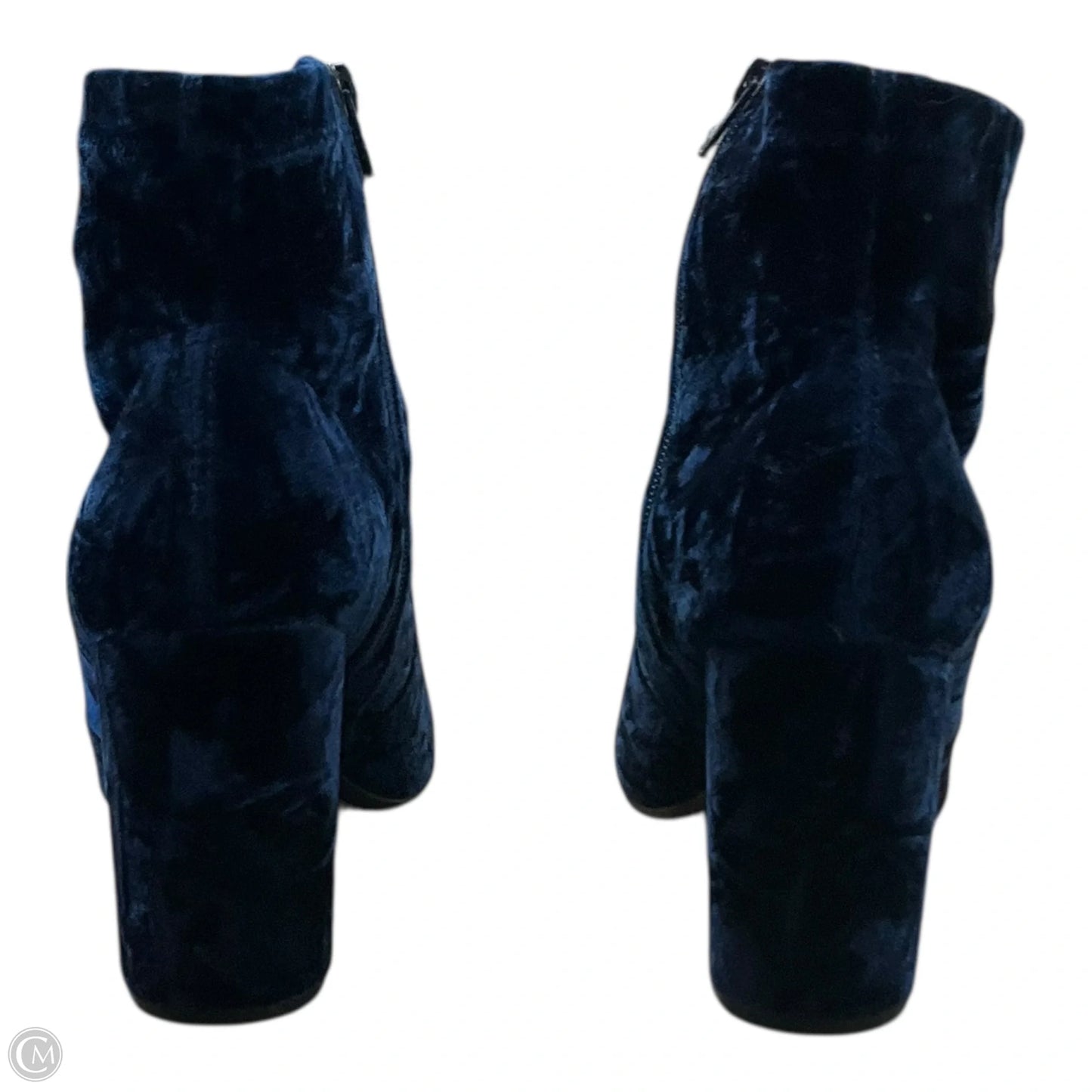 Boots Ankle Heels By Lane Bryant In Blue, Size: 10