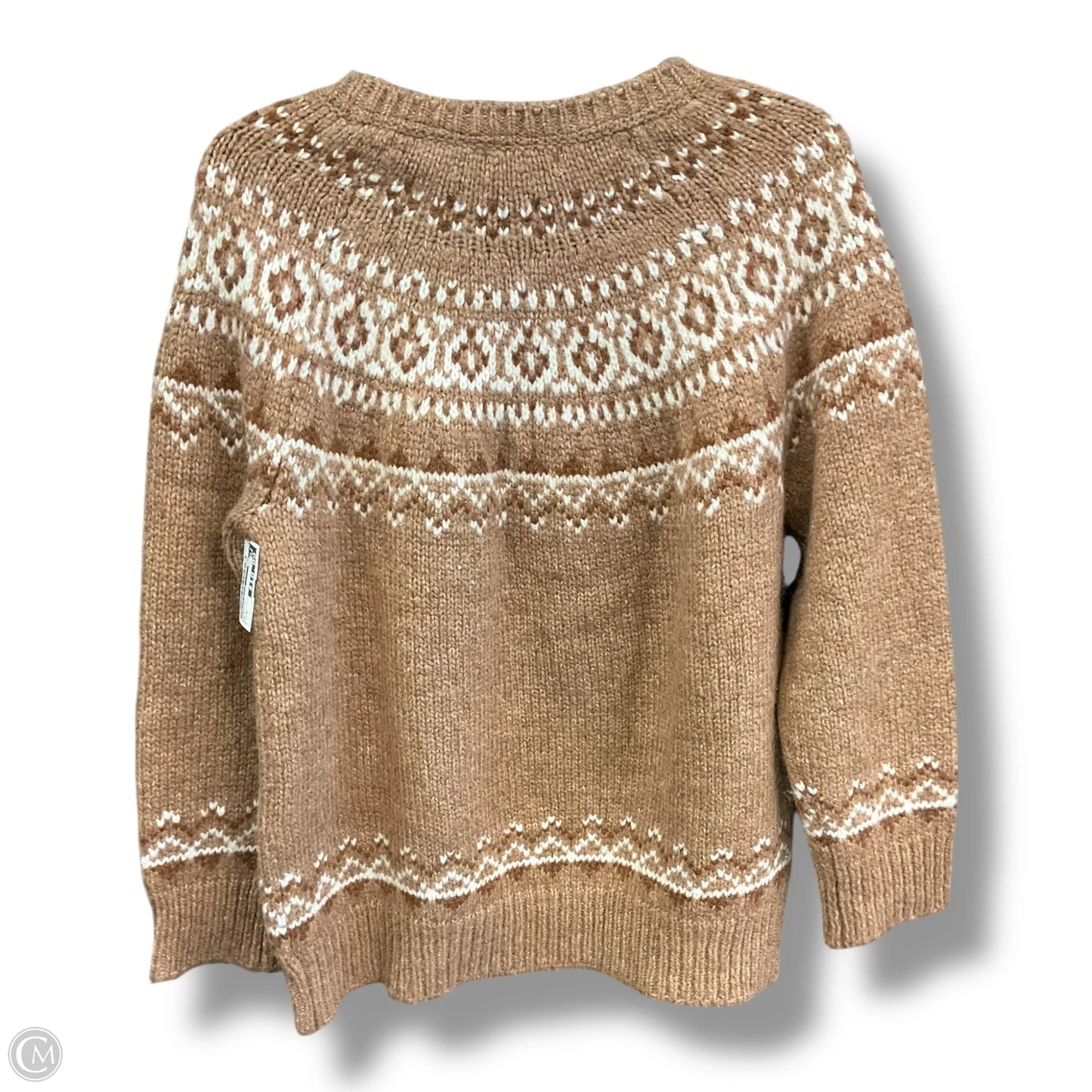 Sweater By Calvin Klein In Brown, Size: M