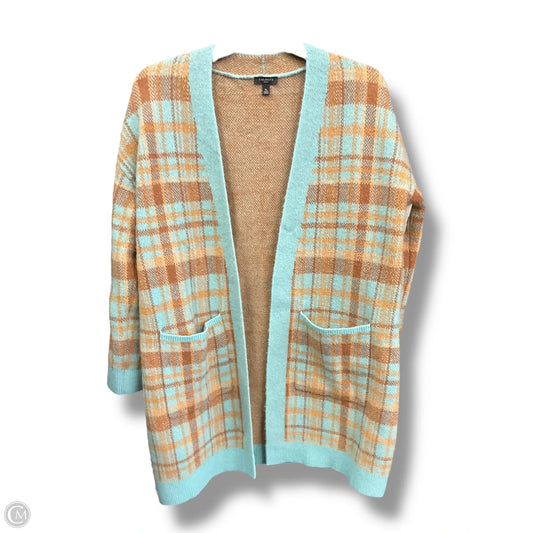 Cardigan By Talbots In Plaid Pattern, Size: S