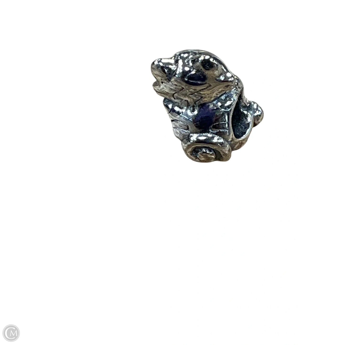 Necklace Charm By Pandora, Size: Small ; kitten with yard ball charm