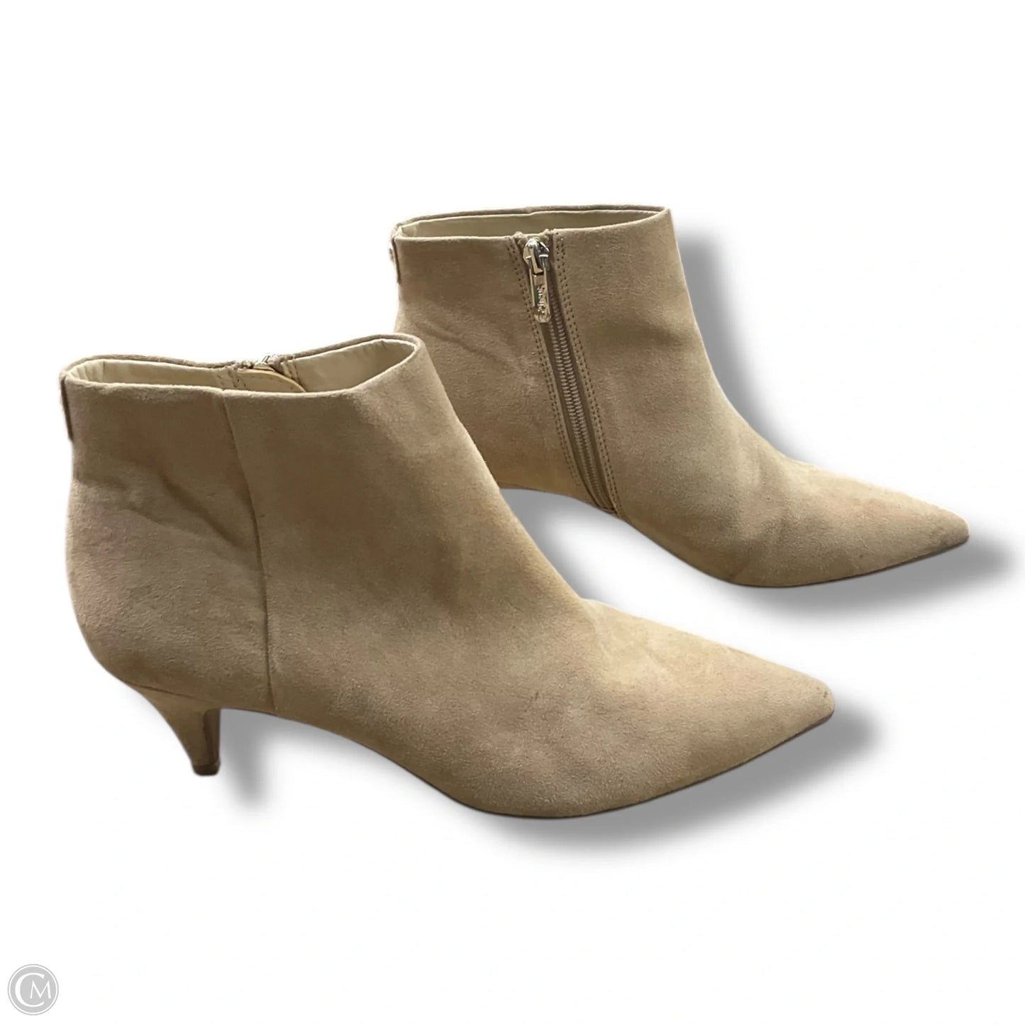 Boots Ankle Heels By Circus By Sam Edelman In Tan, Size: 8