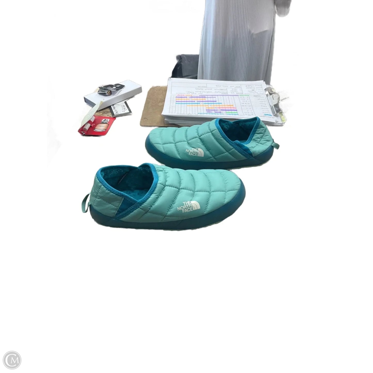 Shoes Flats By The North Face In Blue & Green, Size: 9