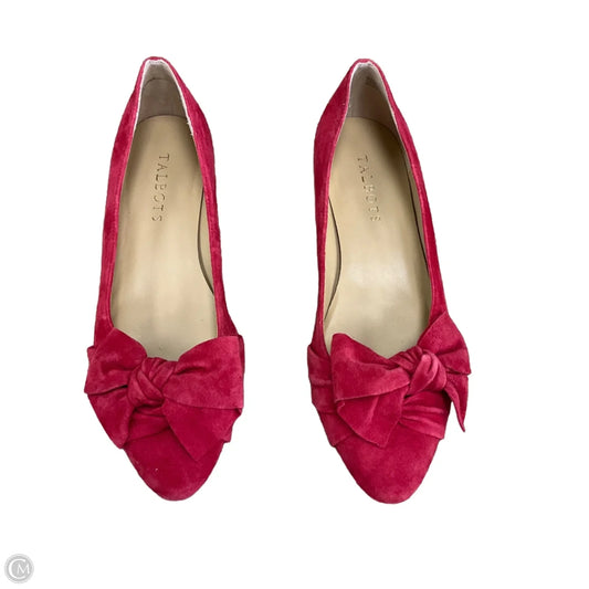 Shoes Flats By Talbots In Red, Size: 7