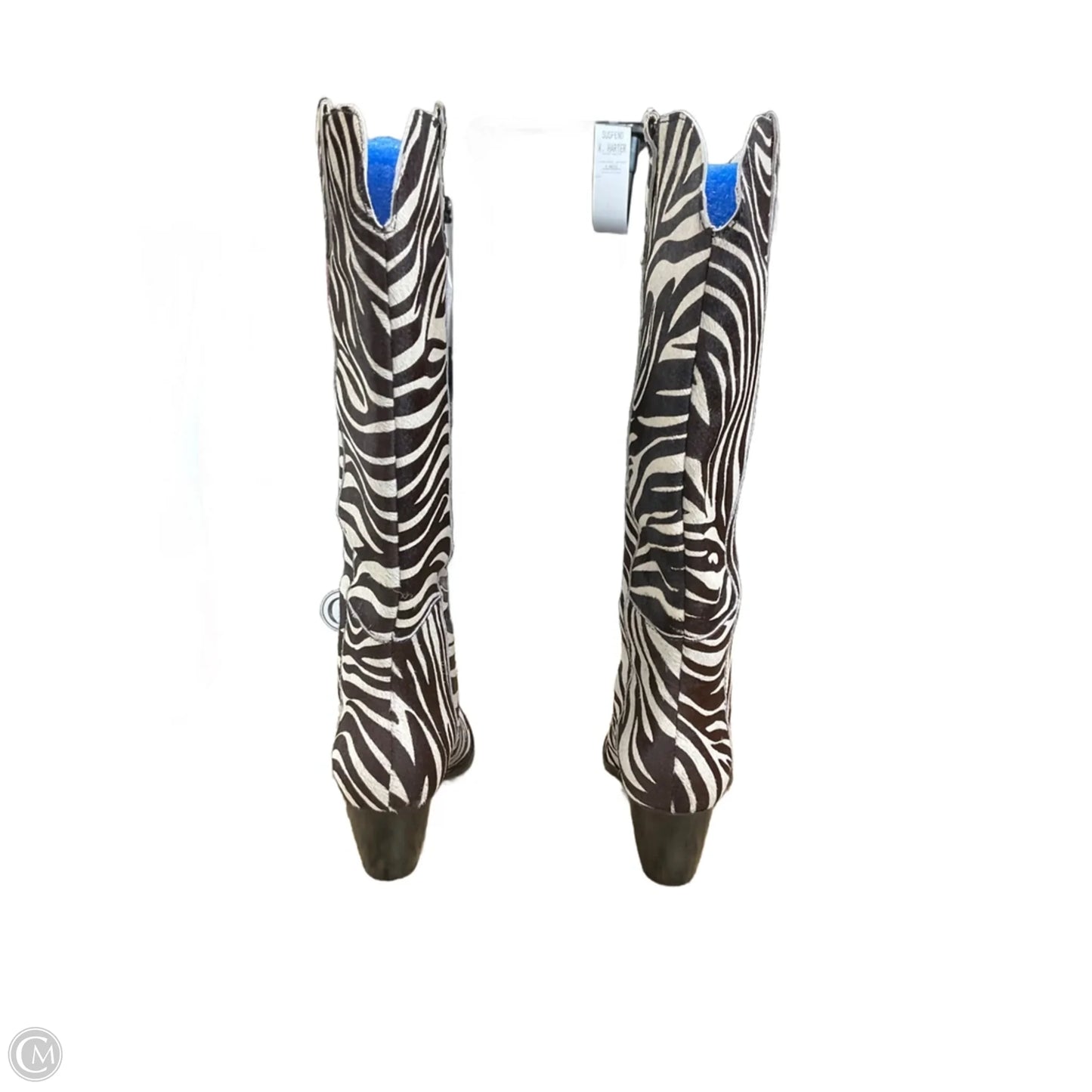 Boots Mid-calf Heels By Matisse In Zebra Print, Size: 9.5