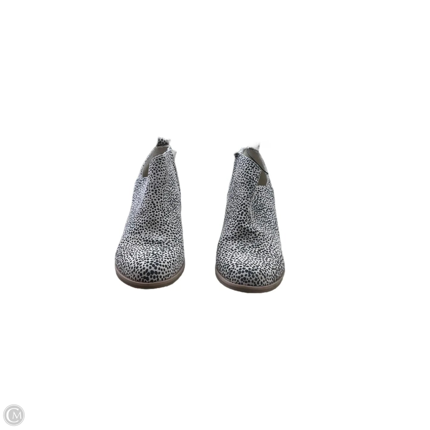 Boots Ankle Heels By Toms In Animal Print, Size: 7.5