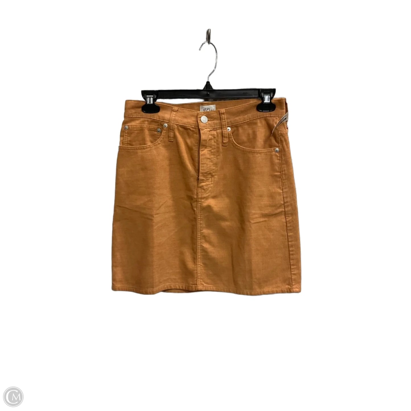 Skirt Midi By J. Crew In Tan, Size: Xs