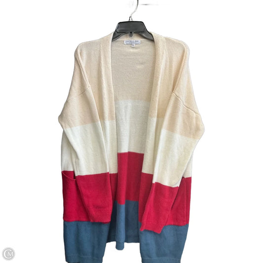 Cardigan By Clothes Mentor In Multi-colored, Size: 1x
