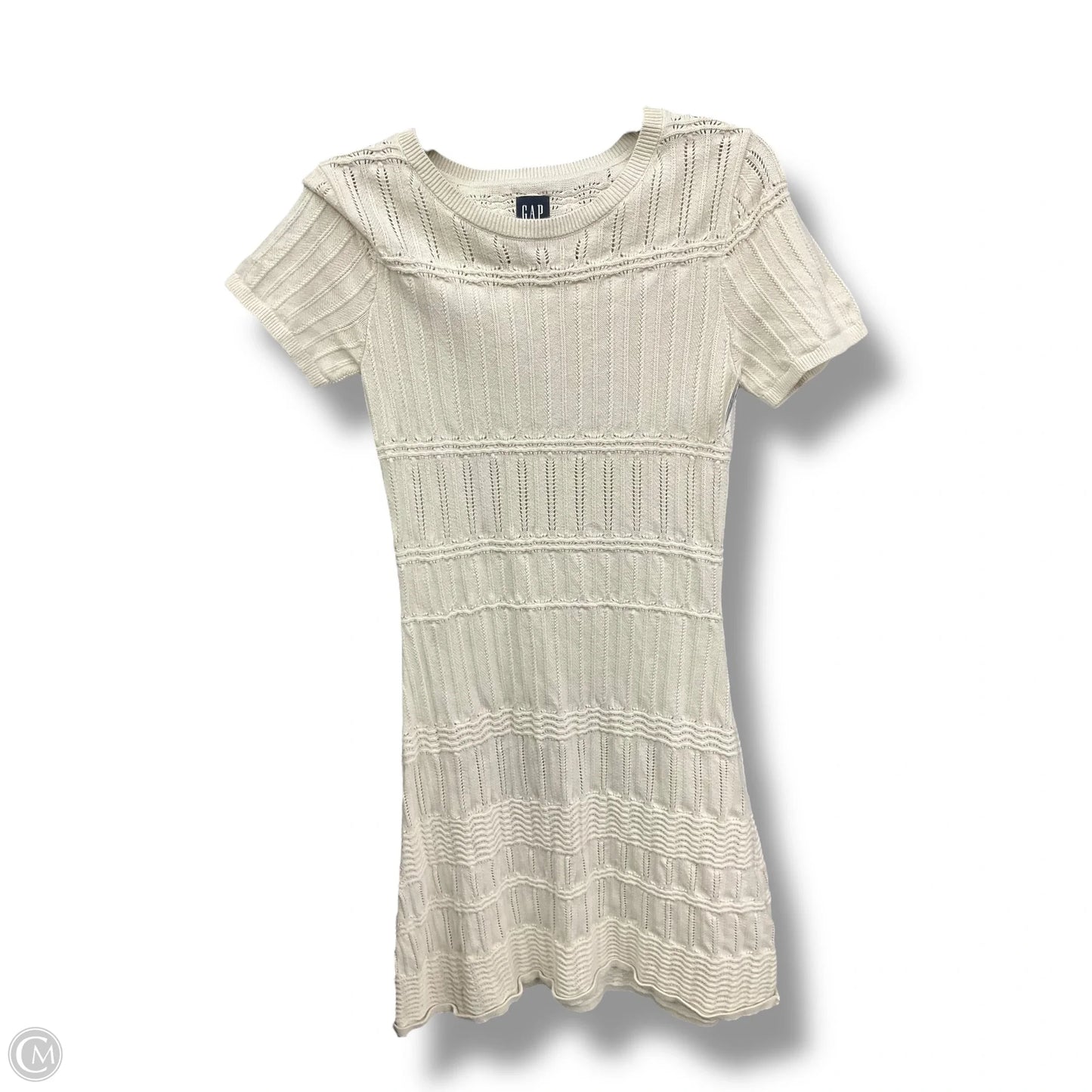 Dress Sweater By Gap In Beige, Size: Xs