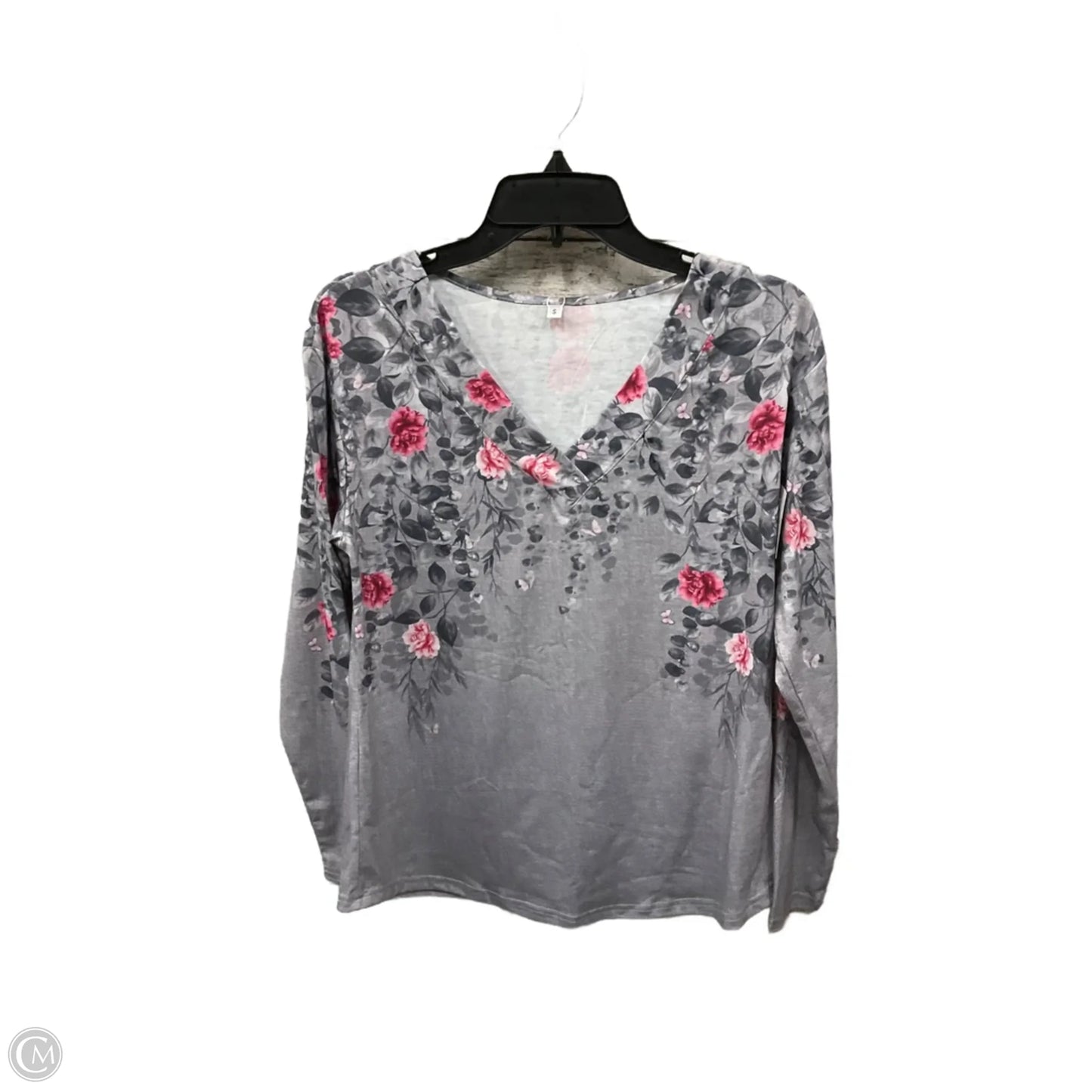 Top Long Sleeve By Clothes Mentor In Floral Print, Size: S