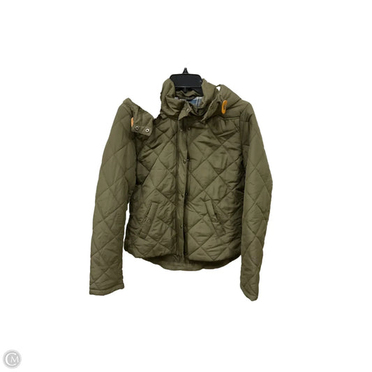 Jacket Puffer & Quilted By Clothes Mentor In Green, Size: L