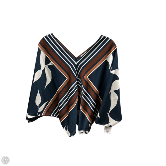 Top Long Sleeve By Alfani In Multi-colored, Size: 16